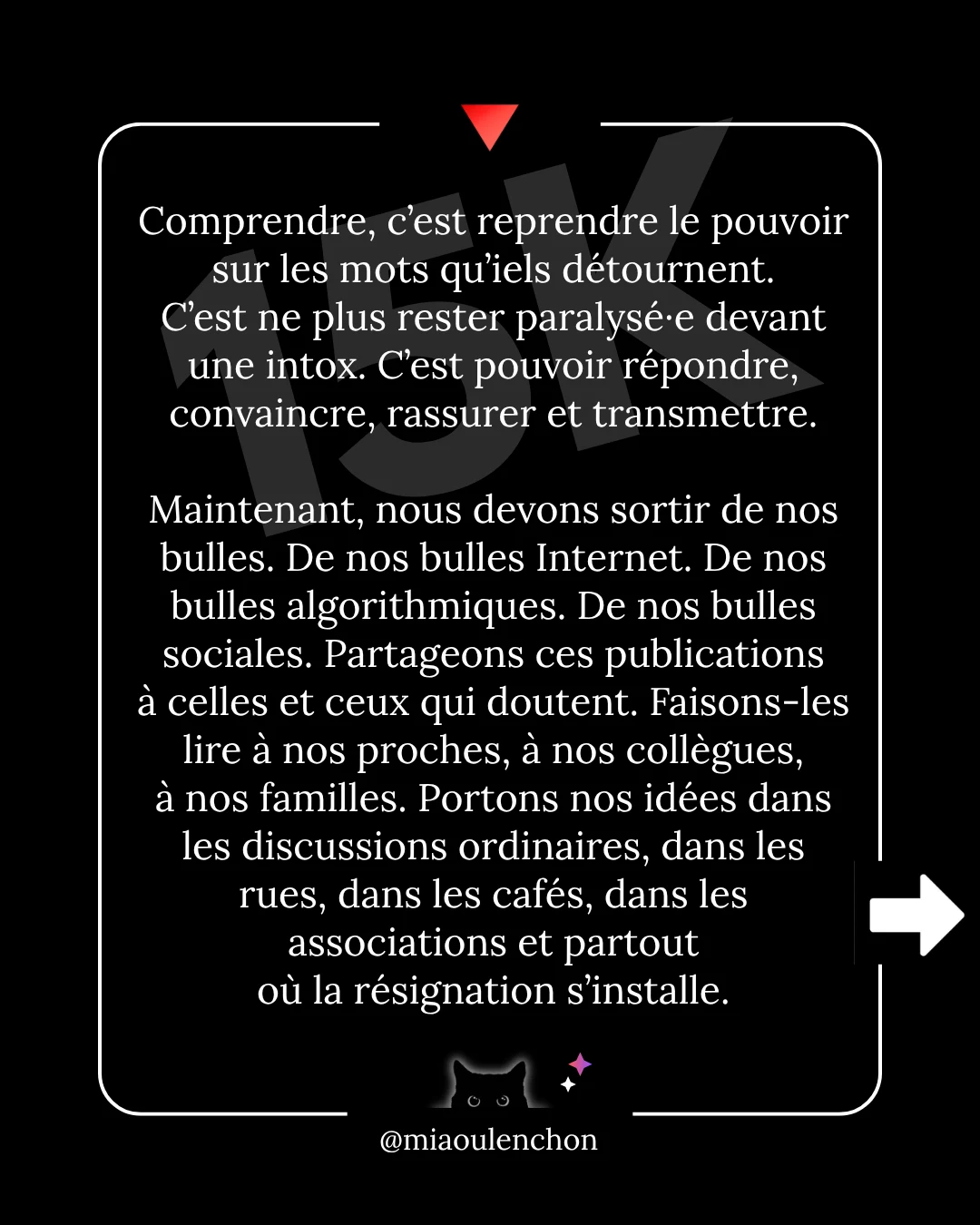 15 000 abonné·es, 6 millions de vues : merci — diapositive 6