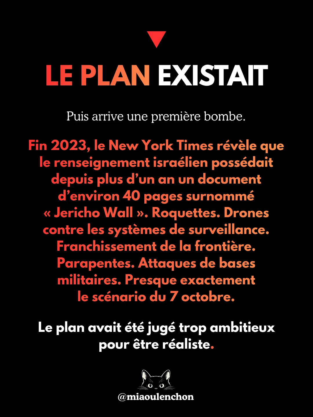 7 octobre : Netanyahou averti — diapositive 3