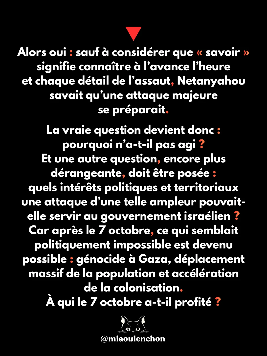 7 octobre : Netanyahou averti — diapositive 8