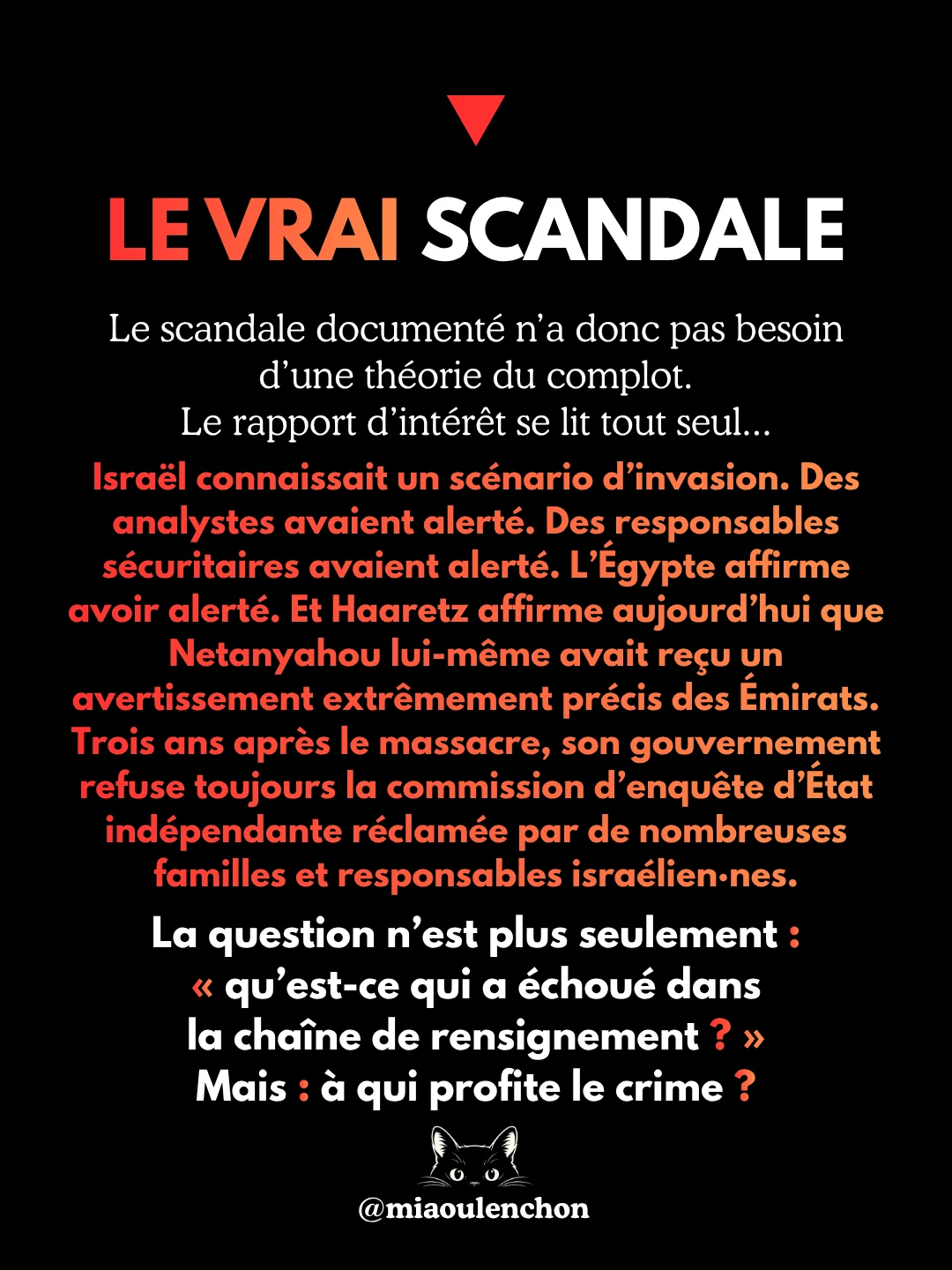 7 octobre : Netanyahou averti — diapositive 17