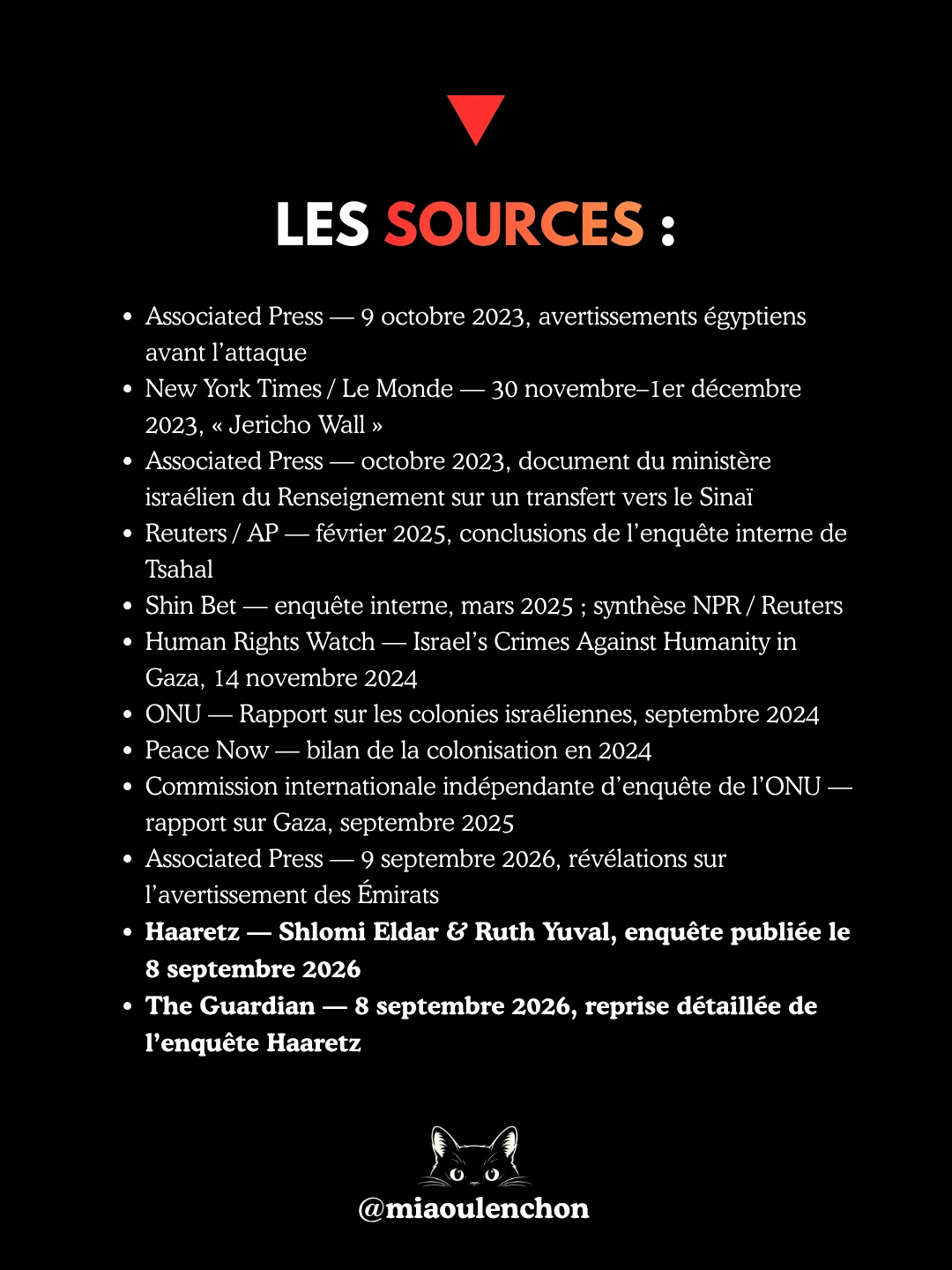 7 octobre : Netanyahou averti — diapositive 19