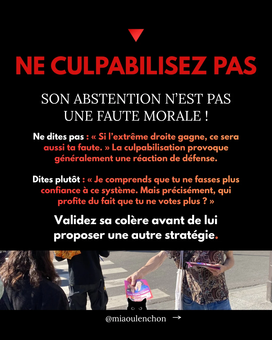 Comment convaincre un·e abstentionniste de voter LFI en 2027 ? — diapositive 3