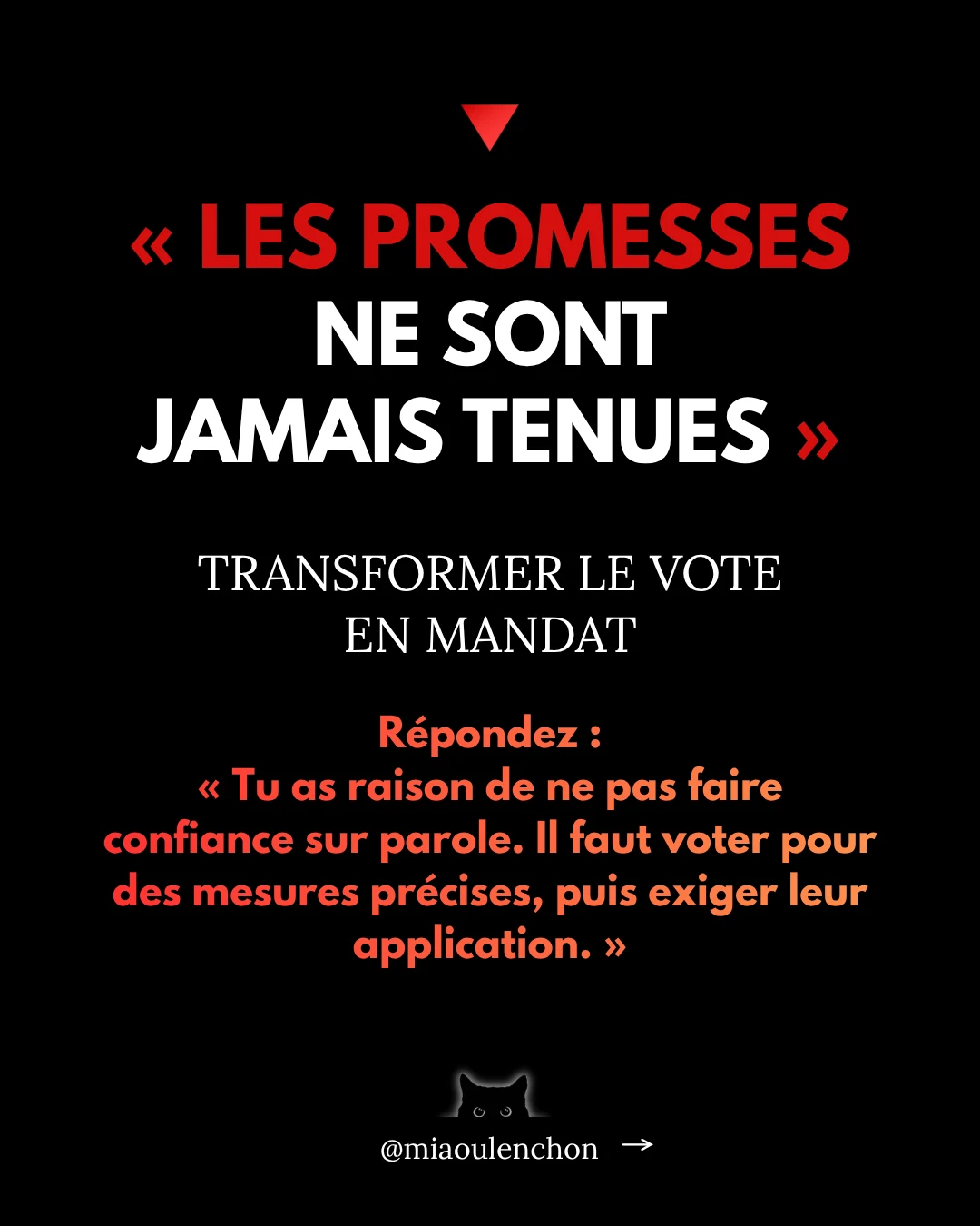 Comment convaincre un·e abstentionniste de voter LFI en 2027 ? — diapositive 9