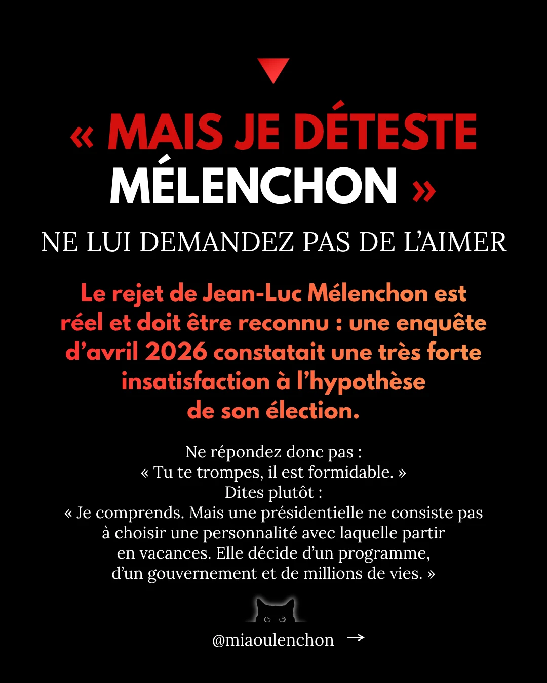 Comment convaincre un·e abstentionniste de voter LFI en 2027 ? — diapositive 16