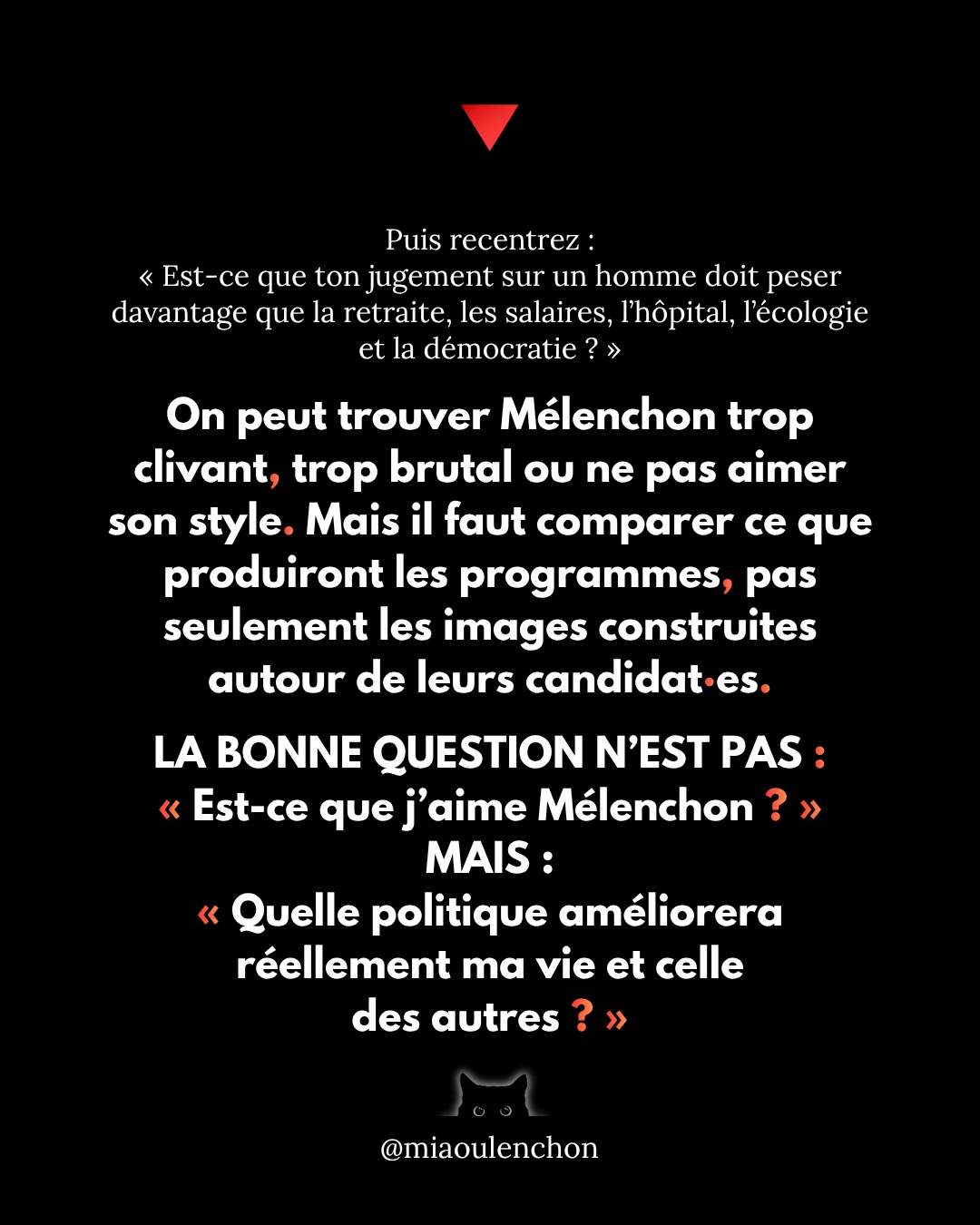 Comment convaincre un·e abstentionniste de voter LFI en 2027 ? — diapositive 17