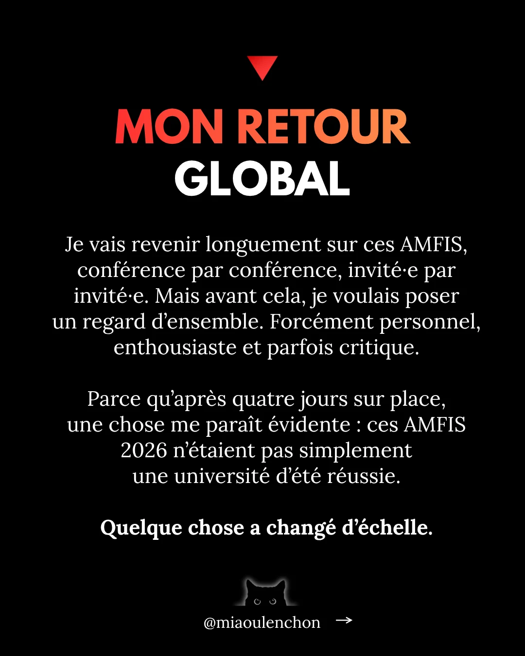 AMFIS 2026 : une édition historique — diapositive 2