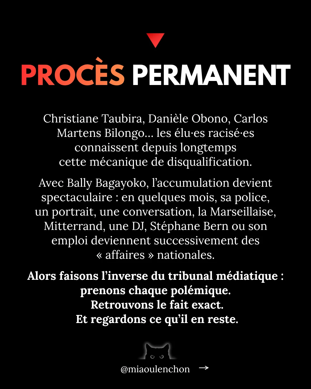 Répondre aux polémiques sur Bally Bagayoko — diapositive 2