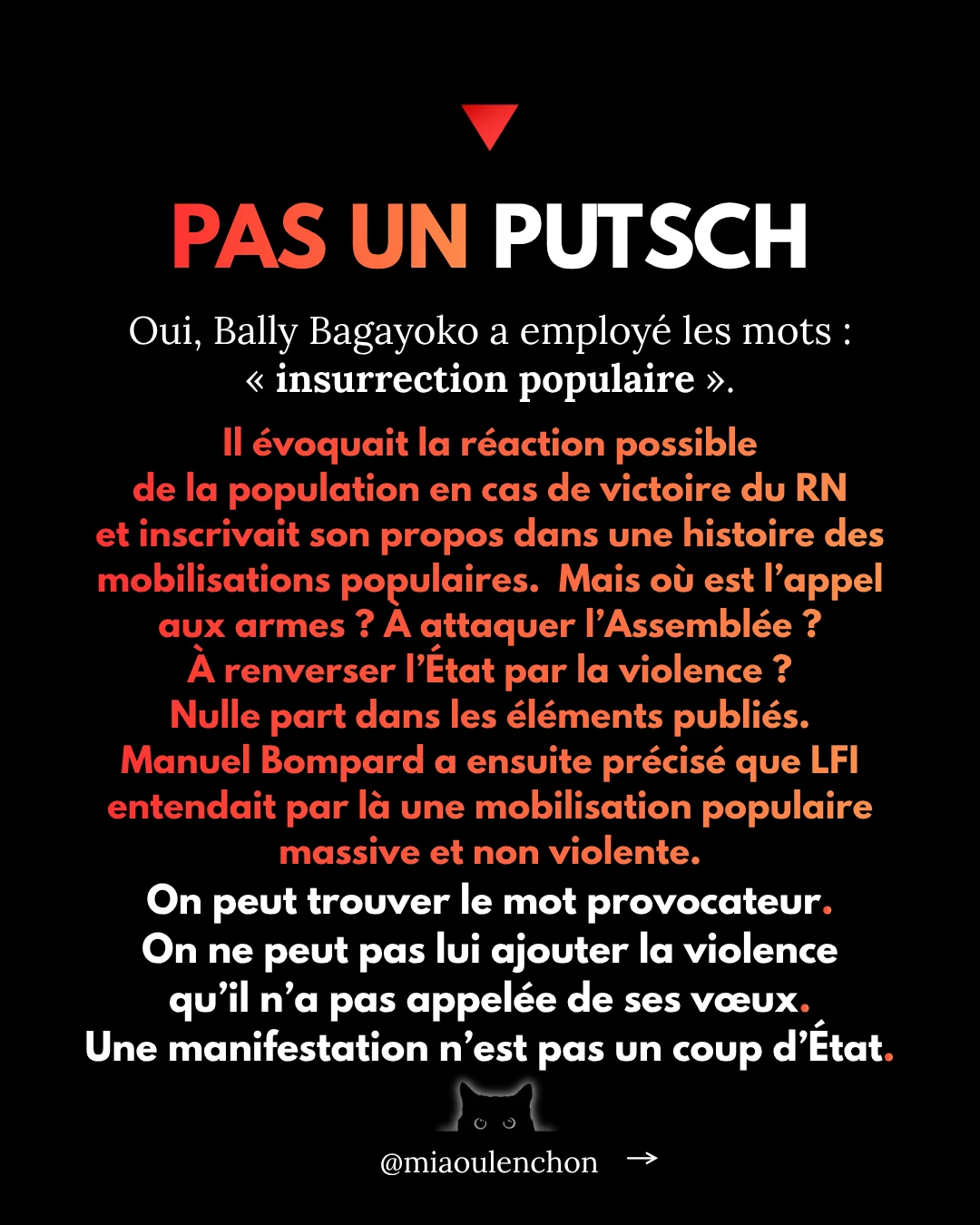 Répondre aux polémiques sur Bally Bagayoko — diapositive 9