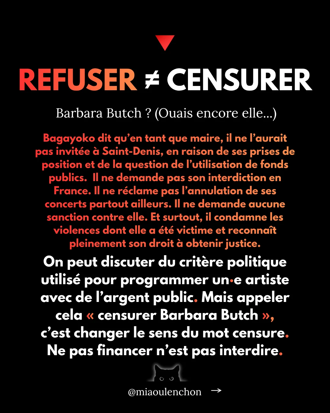 Répondre aux polémiques sur Bally Bagayoko — diapositive 12