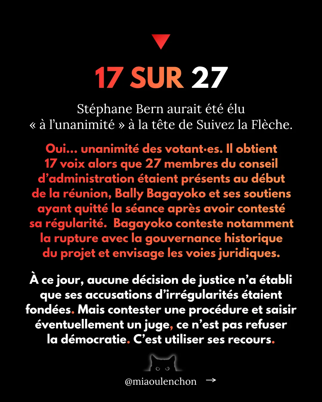 Répondre aux polémiques sur Bally Bagayoko — diapositive 13