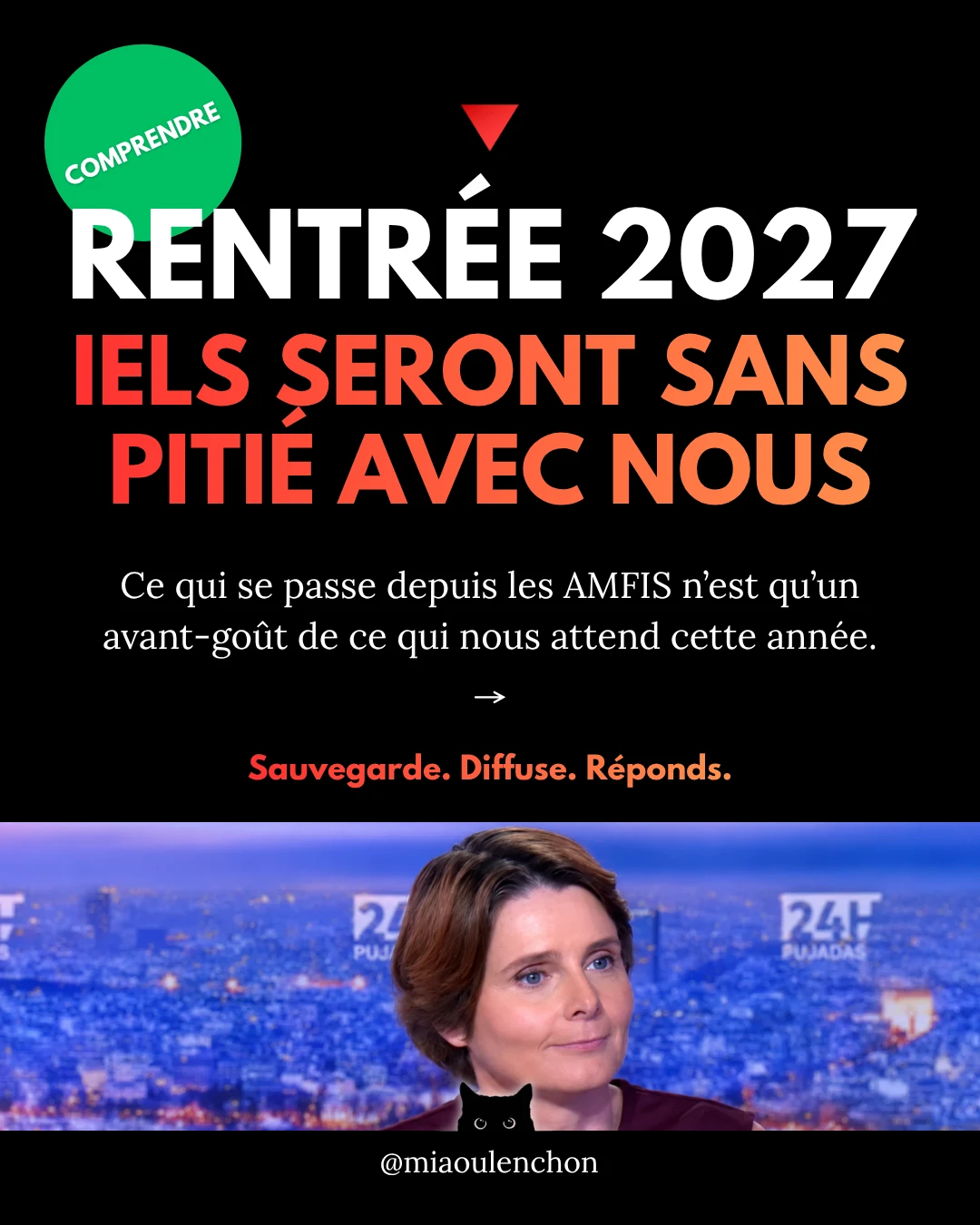 Rentrée 2027 : iels seront sans pitié avec nous — diapositive 1