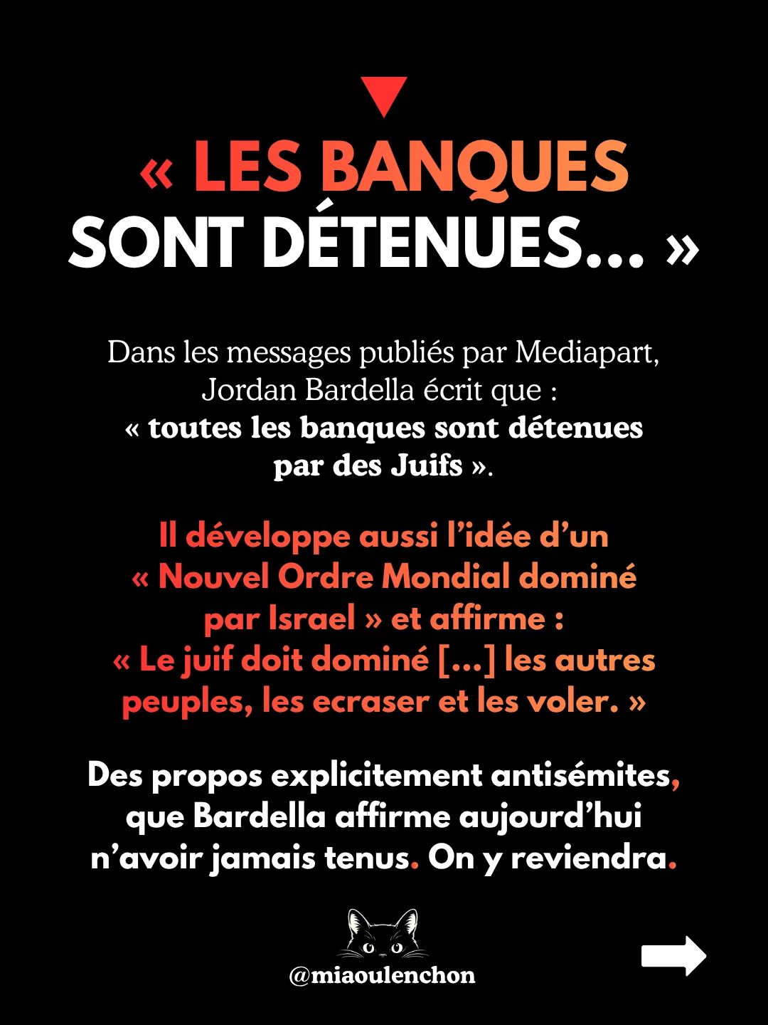 Bardella : passionnément antisémite — diapositive 5