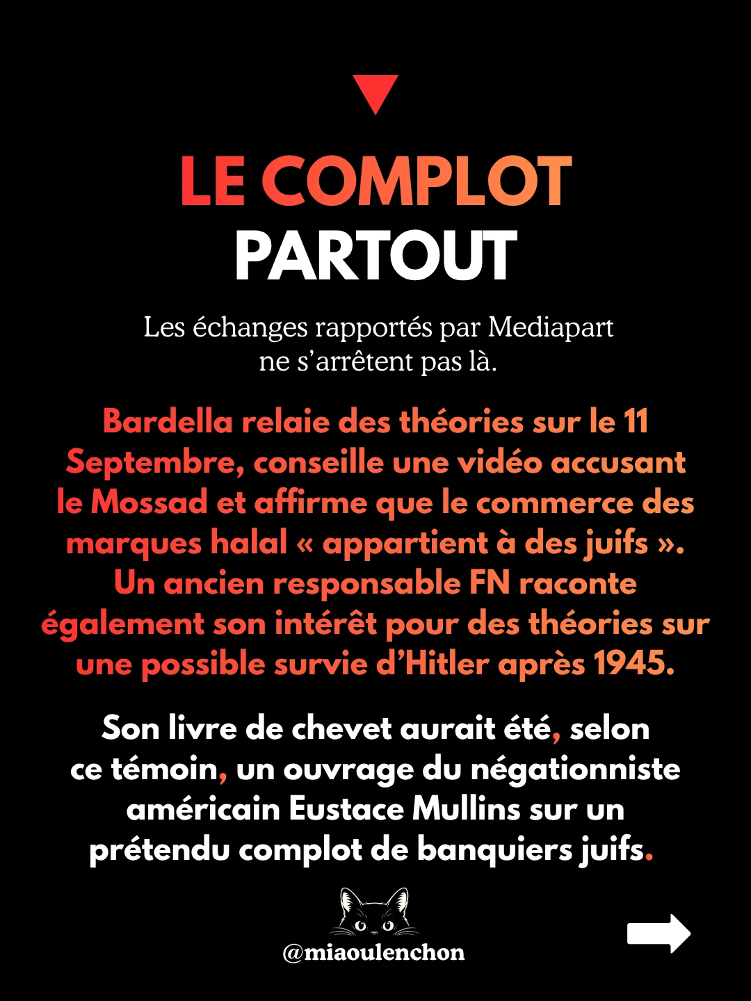 Bardella : passionnément antisémite — diapositive 7