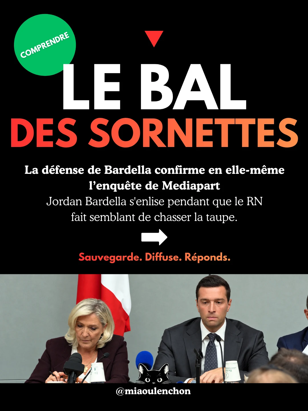 Bardella : le bal des sornettes — diapositive 1