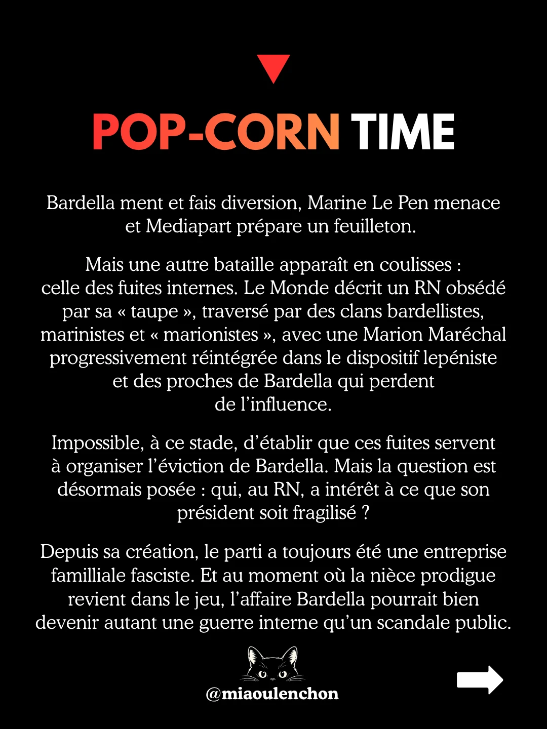 Bardella : le bal des sornettes — diapositive 18