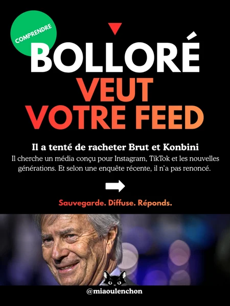 Bolloré veut votre feed