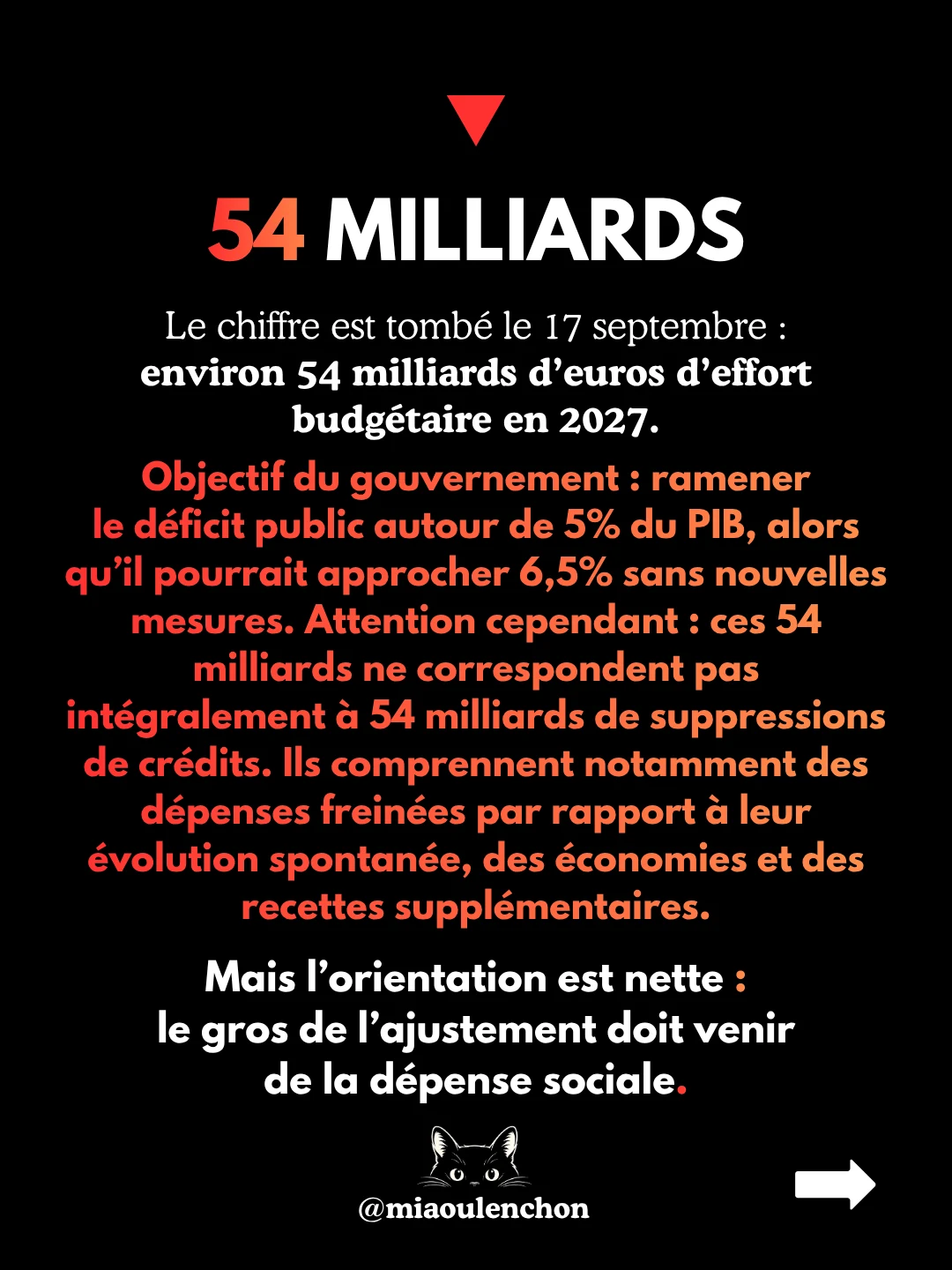 Budget Lecornu 2027 — diapositive 5