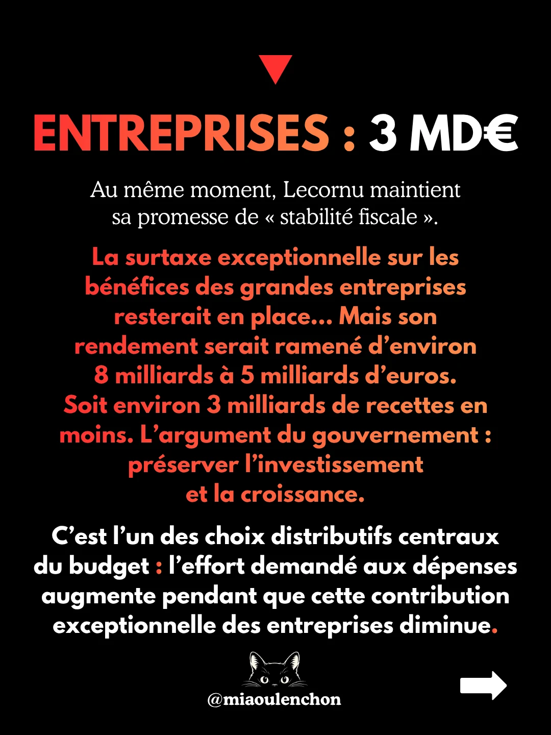 Budget Lecornu 2027 — diapositive 14