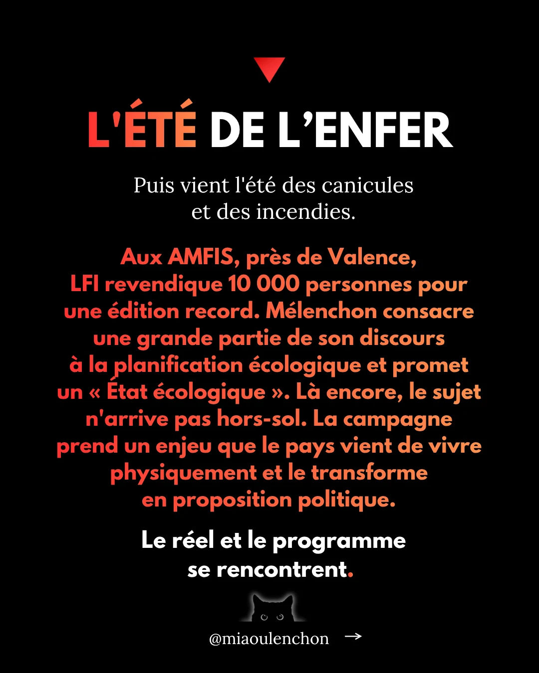 Le départ turbo de Mélenchon — diapositive 9