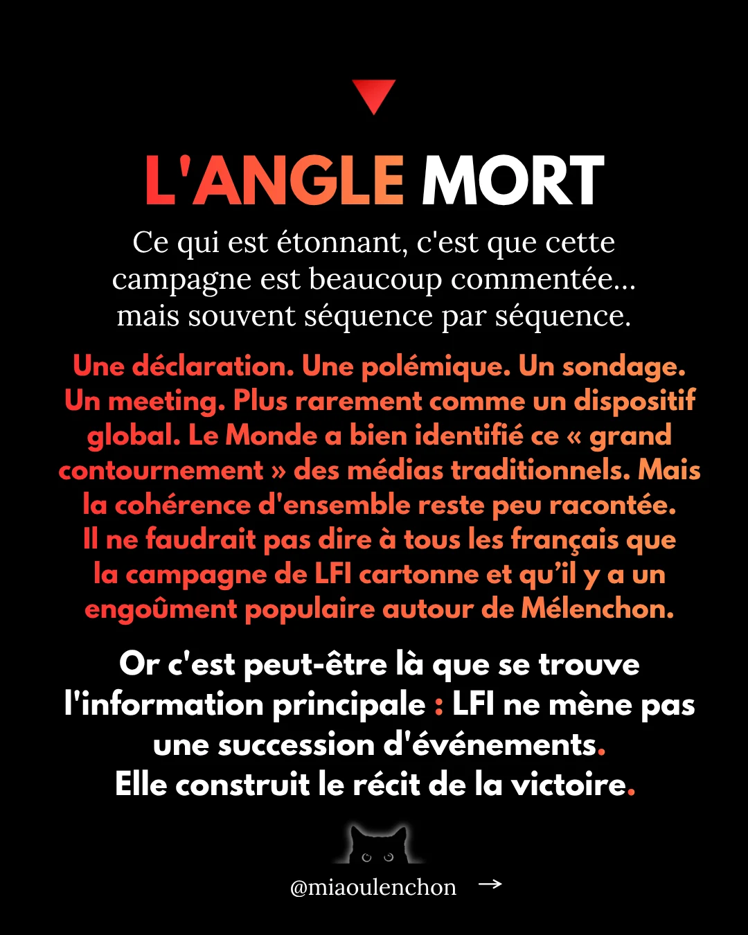 Le départ turbo de Mélenchon — diapositive 17