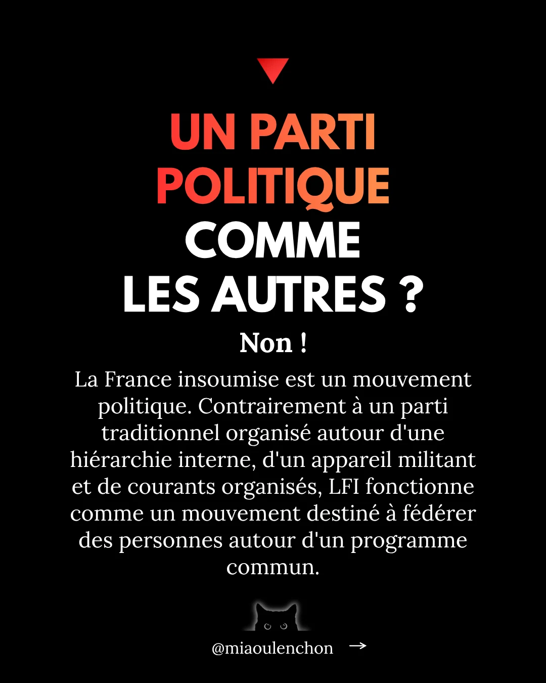 Pourquoi Jean-Luc Mélenchon est le candidat de La France insoumise — diapositive 3