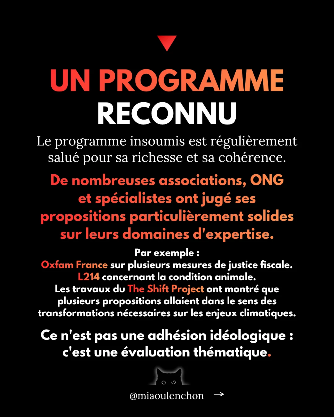 Pourquoi Jean-Luc Mélenchon est le candidat de La France insoumise — diapositive 6