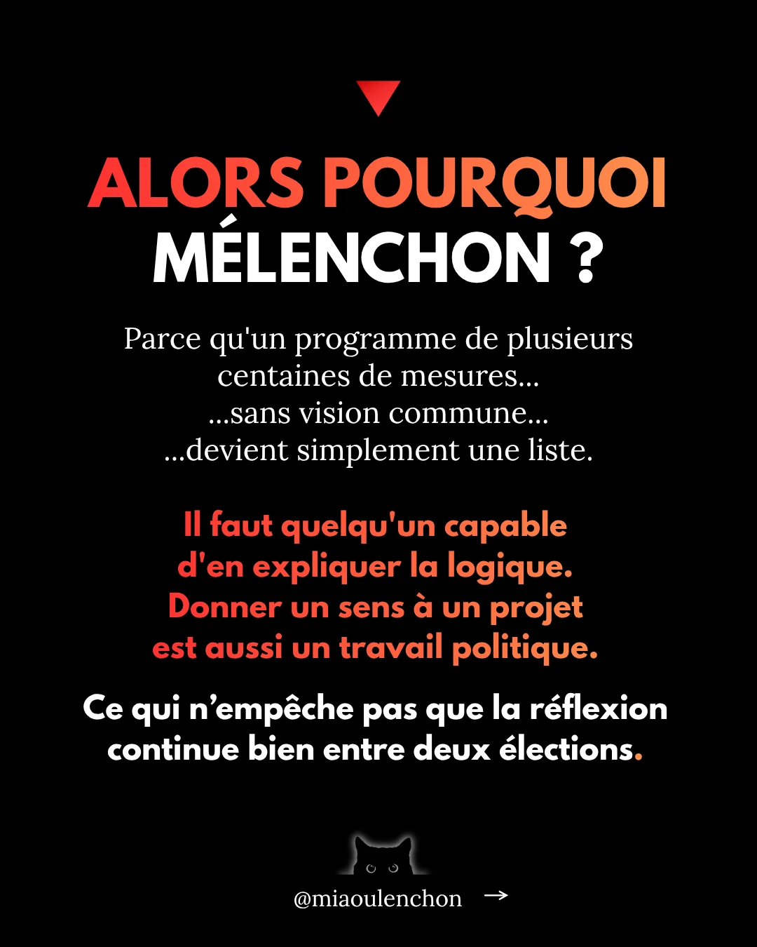 Pourquoi Jean-Luc Mélenchon est le candidat de La France insoumise — diapositive 9