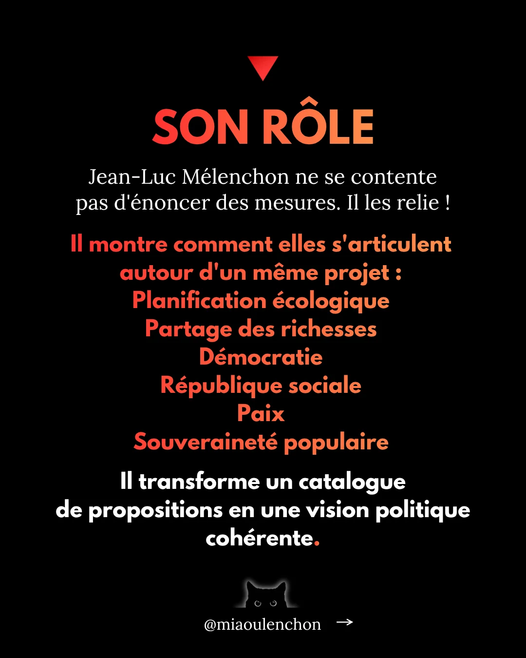 Pourquoi Jean-Luc Mélenchon est le candidat de La France insoumise — diapositive 10
