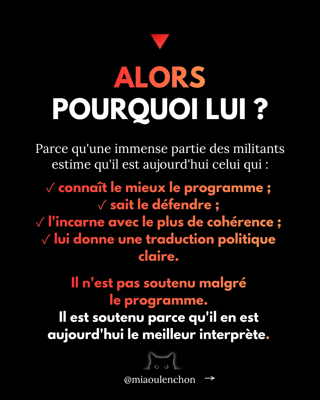 Pourquoi Jean-Luc Mélenchon est le candidat de La France insoumise — diapositive 13