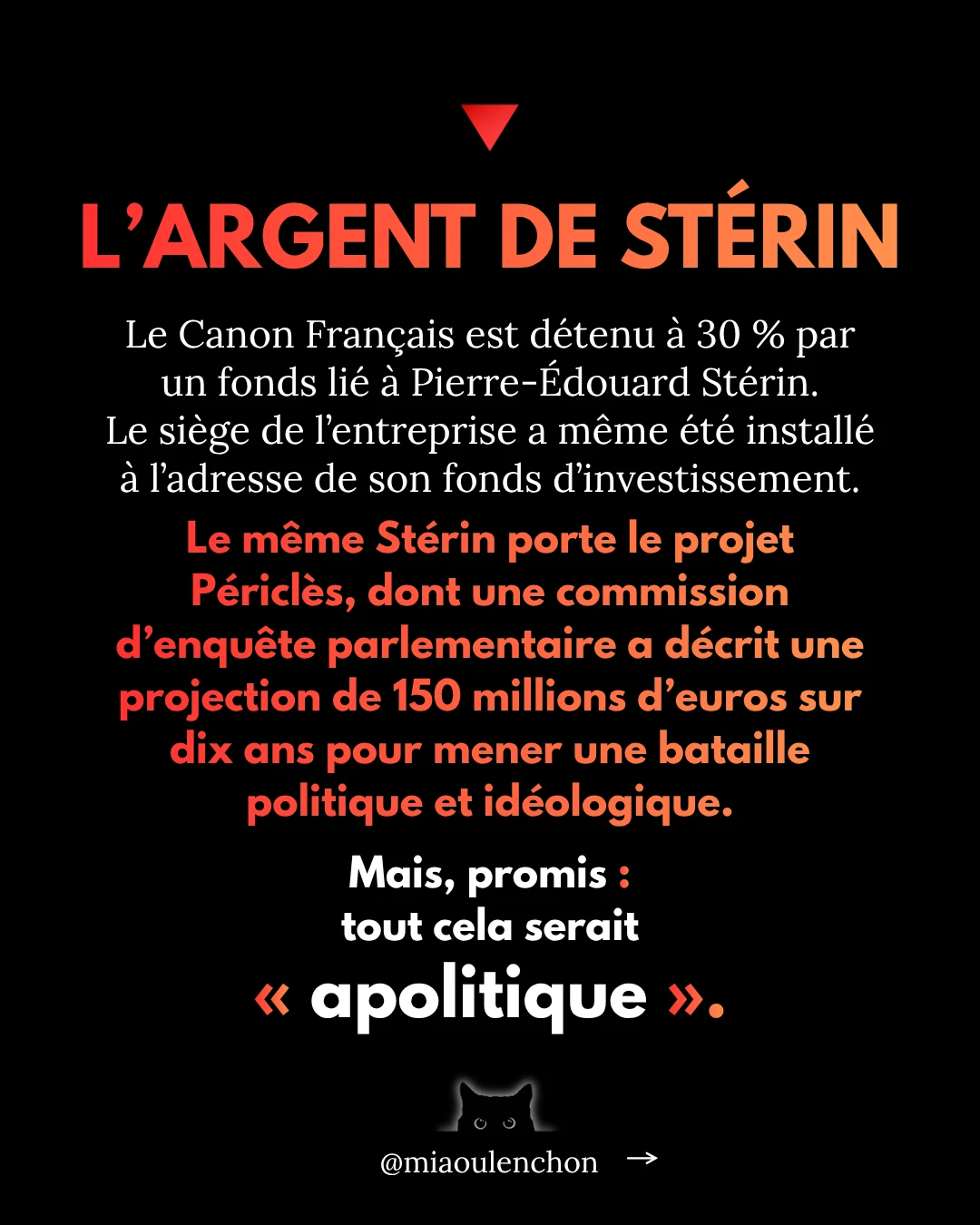 Le Canon français — diapositive 9