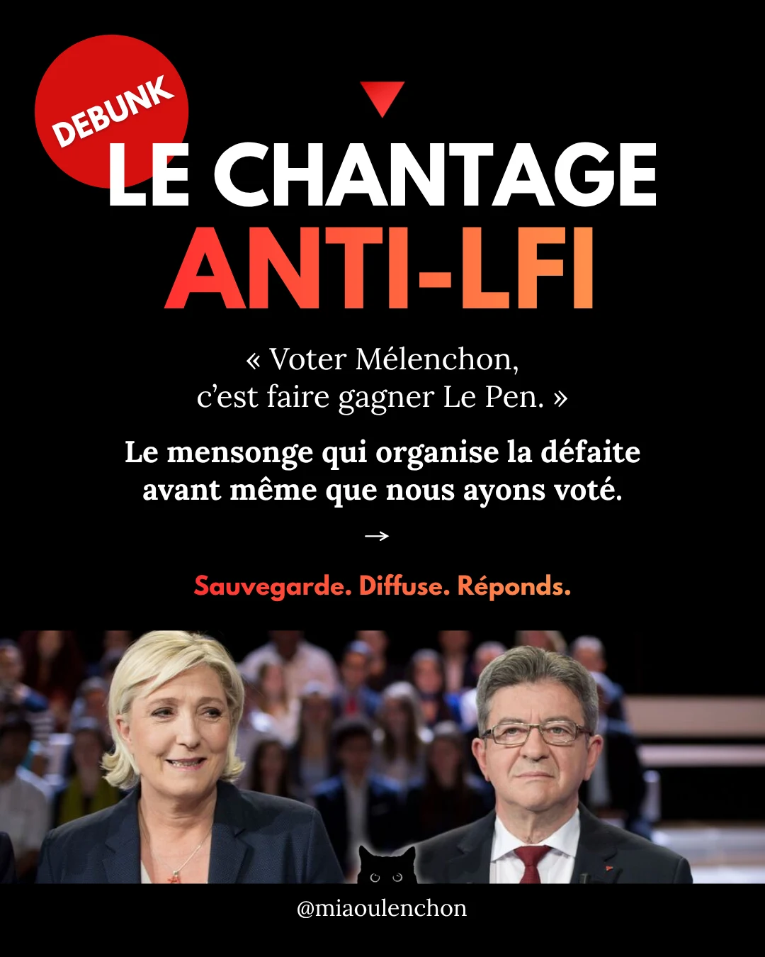 Le chantage anti-LFI — diapositive 1
