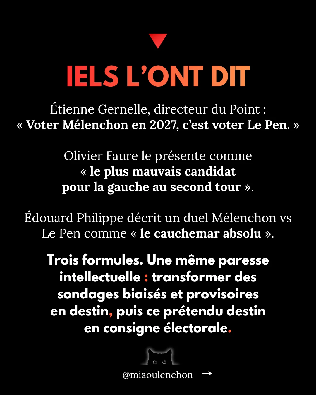 Le chantage anti-LFI — diapositive 2