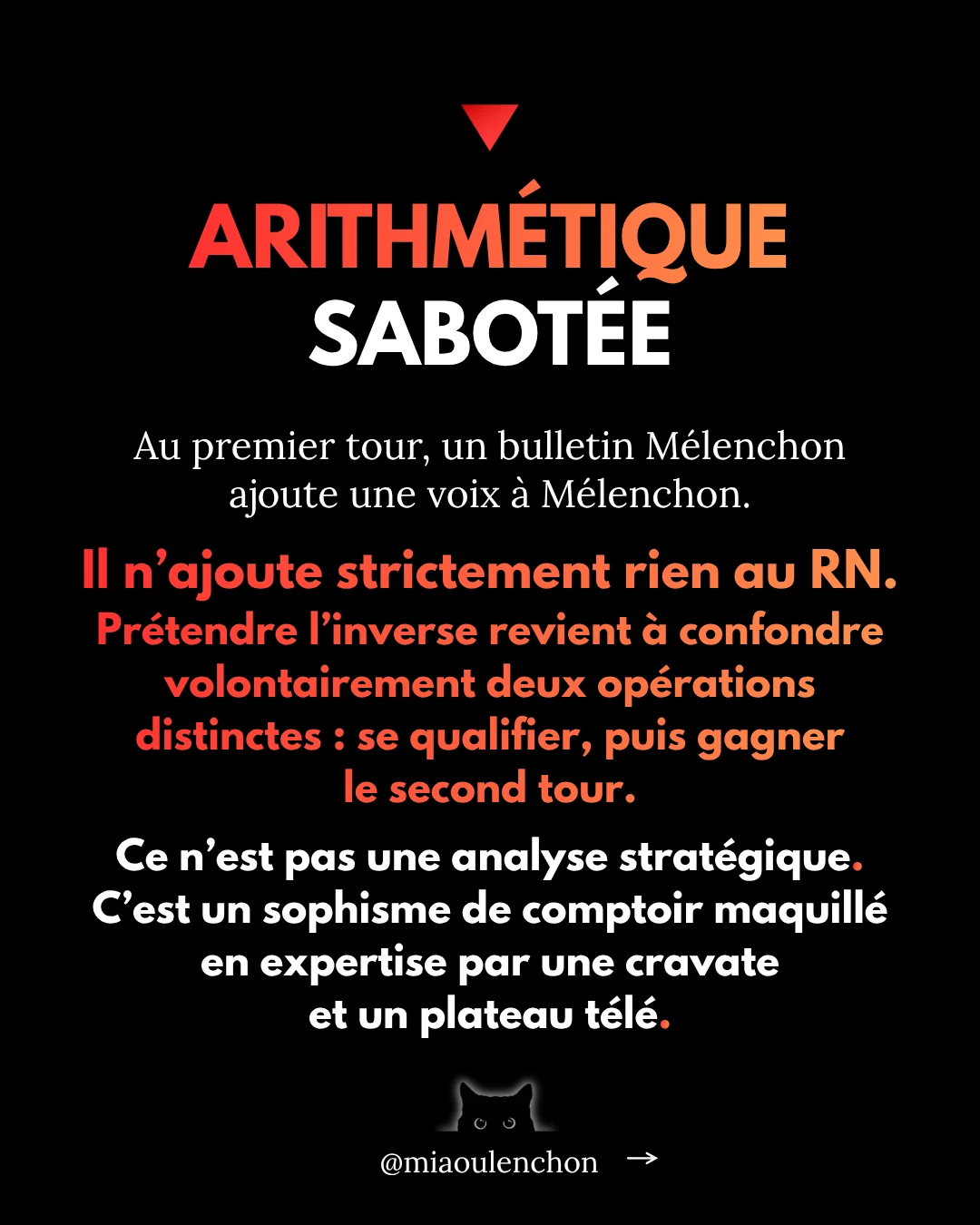 Le chantage anti-LFI — diapositive 3