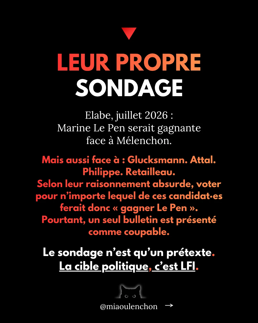 Le chantage anti-LFI — diapositive 5