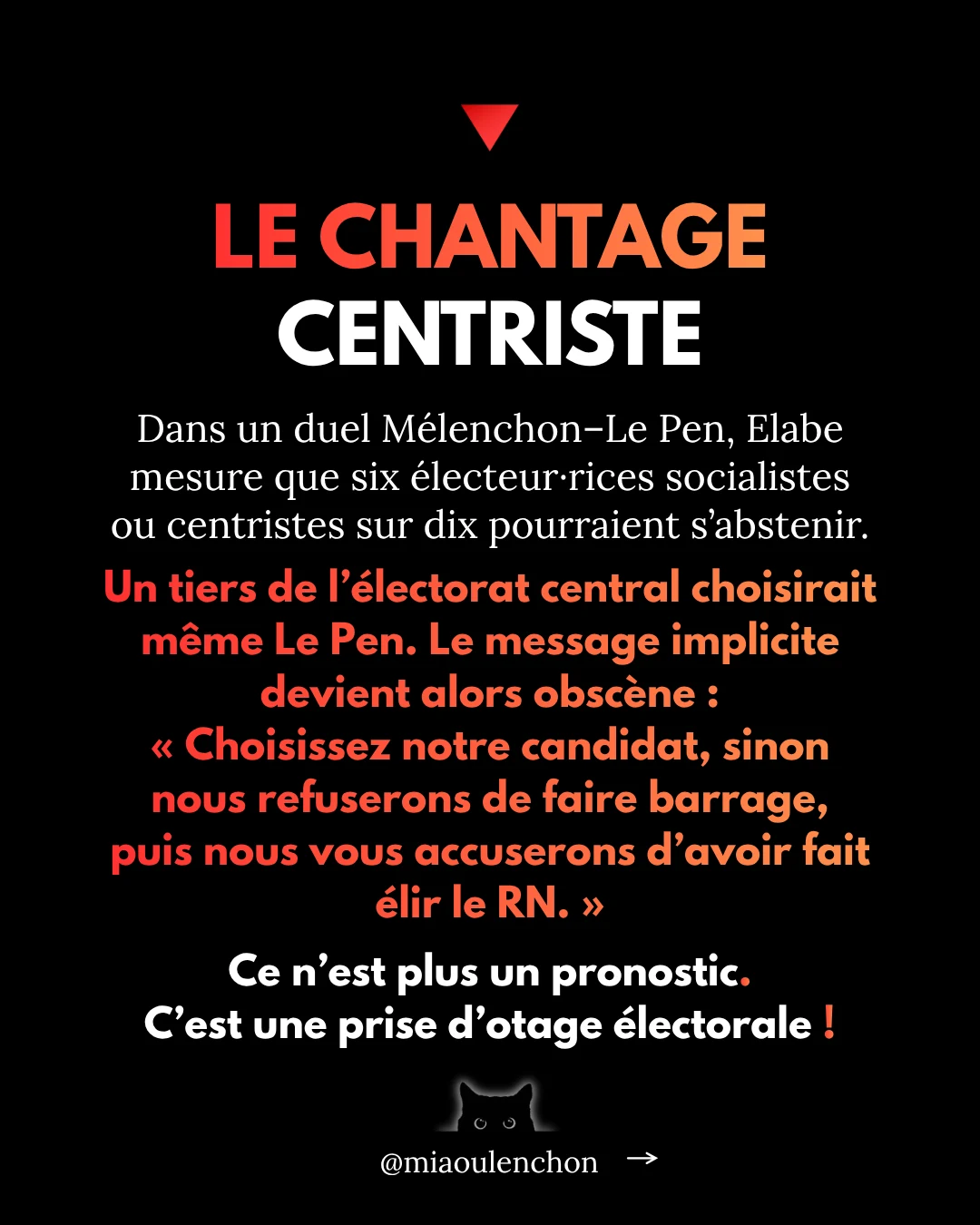 Le chantage anti-LFI — diapositive 11