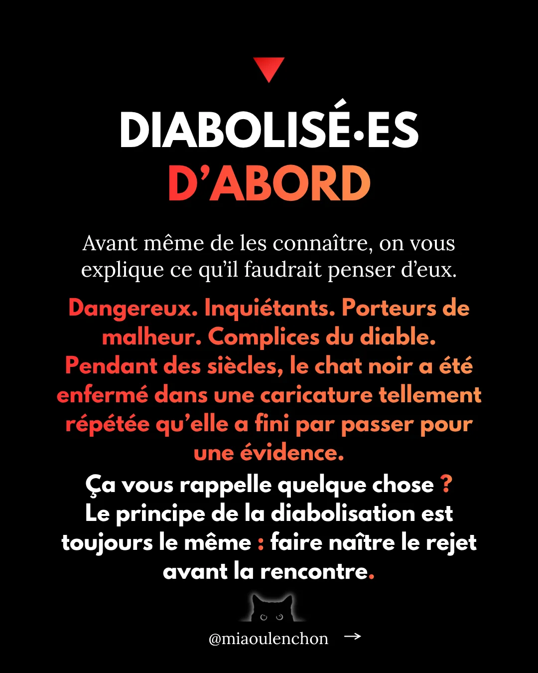 Pourquoi les chats noirs sont des insoumis — diapositive 3