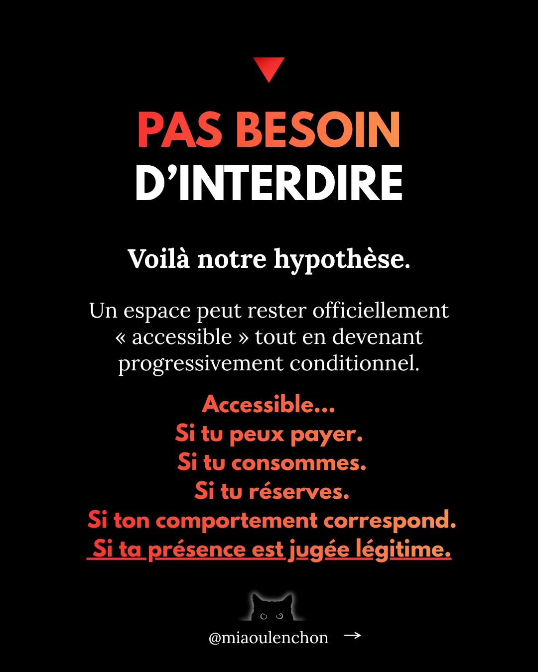Le commun sous condition — diapositive 6