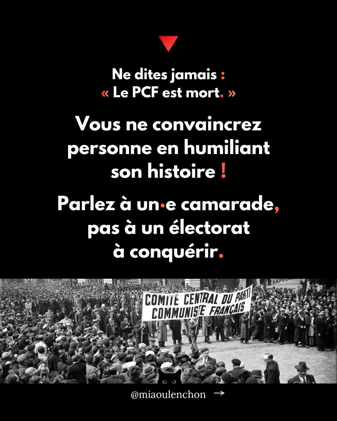 Comment convaincre un·e communiste de voter LFI en 2027 ? — diapositive 3