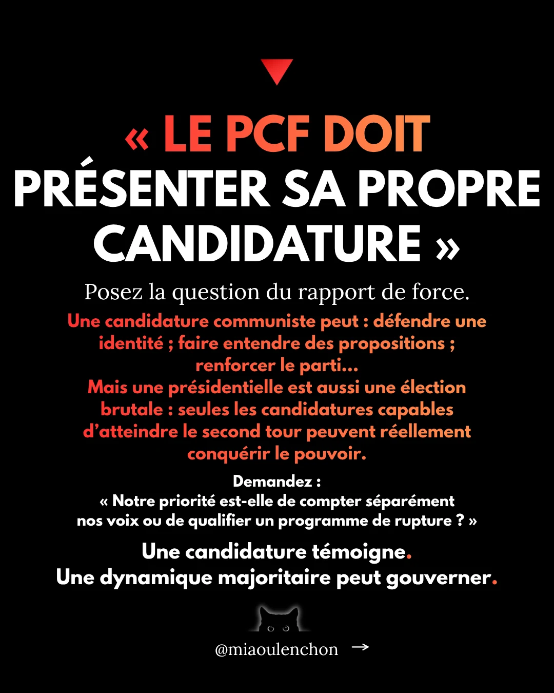Comment convaincre un·e communiste de voter LFI en 2027 ? — diapositive 11