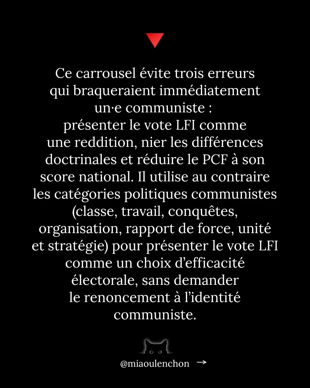Comment convaincre un·e communiste de voter LFI en 2027 ? — diapositive 18