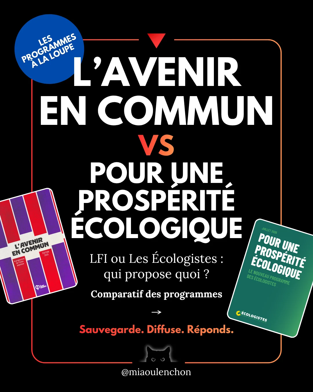LFI ou Les Écologistes : les programmes à la loupe — diapositive 1