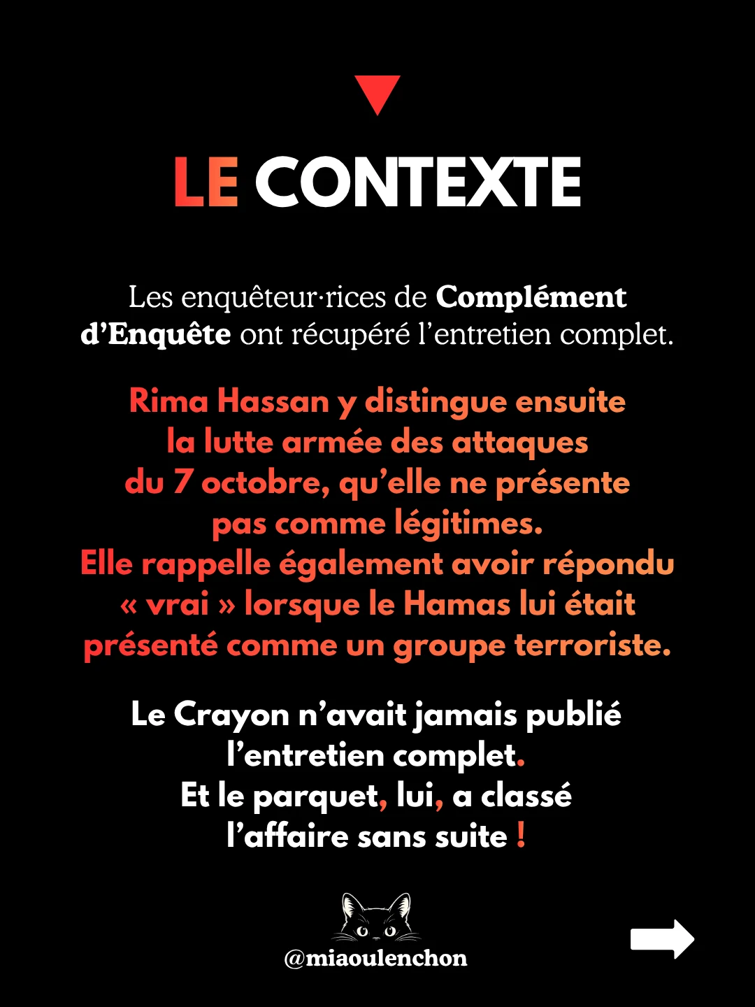 Rima Hassan : portrait à charge — diapositive 9