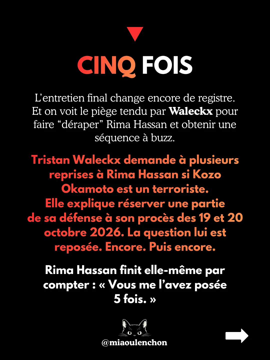 Rima Hassan : portrait à charge — diapositive 16