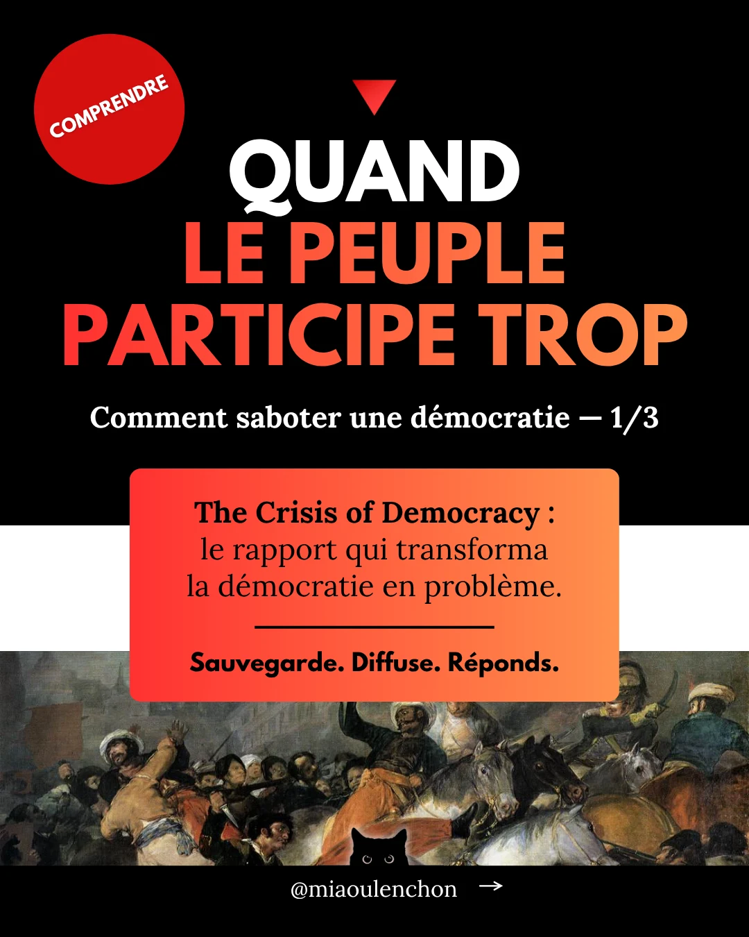 Quand le peuple participe trop — Comment saboter une démocratie 1/3 — diapositive 1