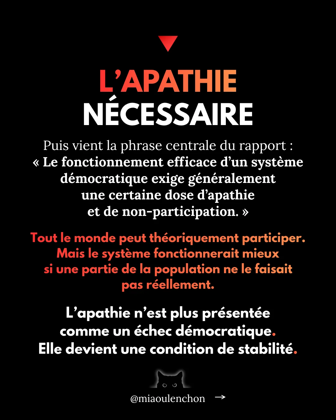 Quand le peuple participe trop — Comment saboter une démocratie 1/3 — diapositive 10