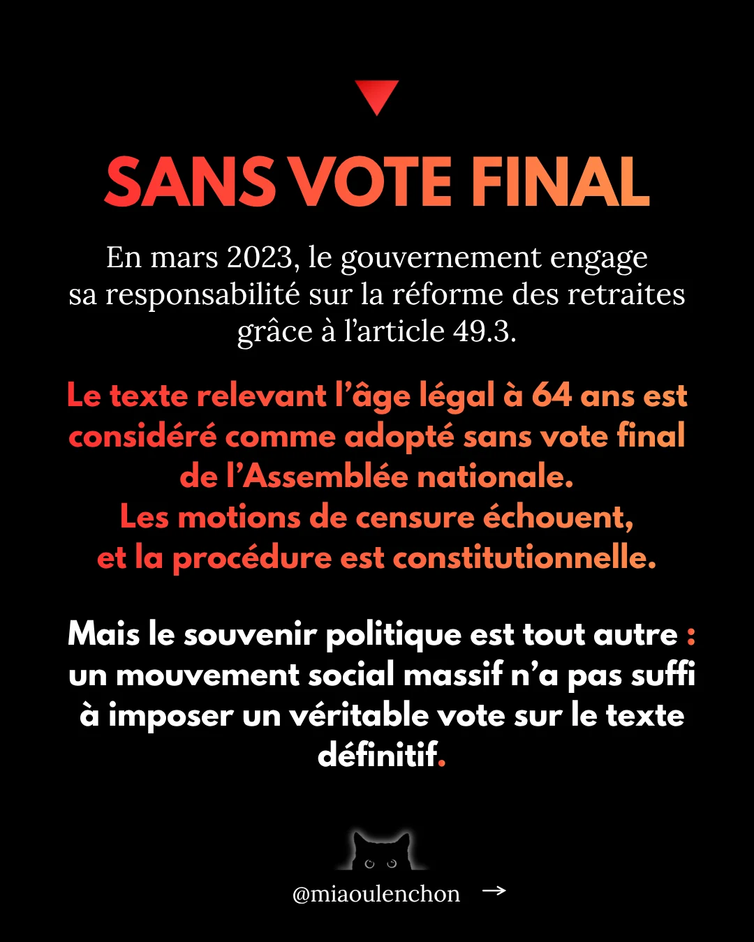 La guerre qu’iels gagnent — Comment saboter une démocratie 3/3 — diapositive 11