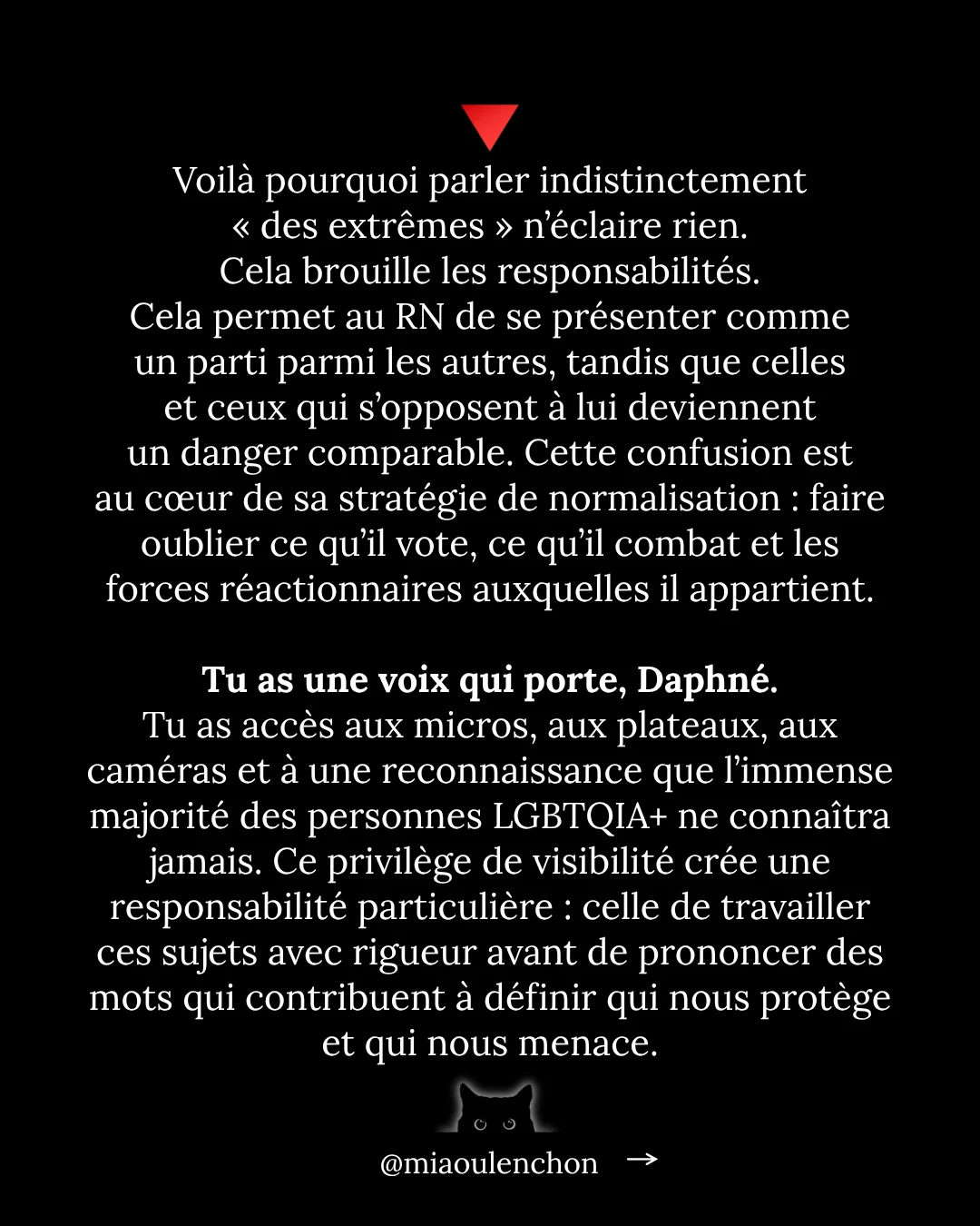 Lettre ouverte à Daphné Bürki — diapositive 6