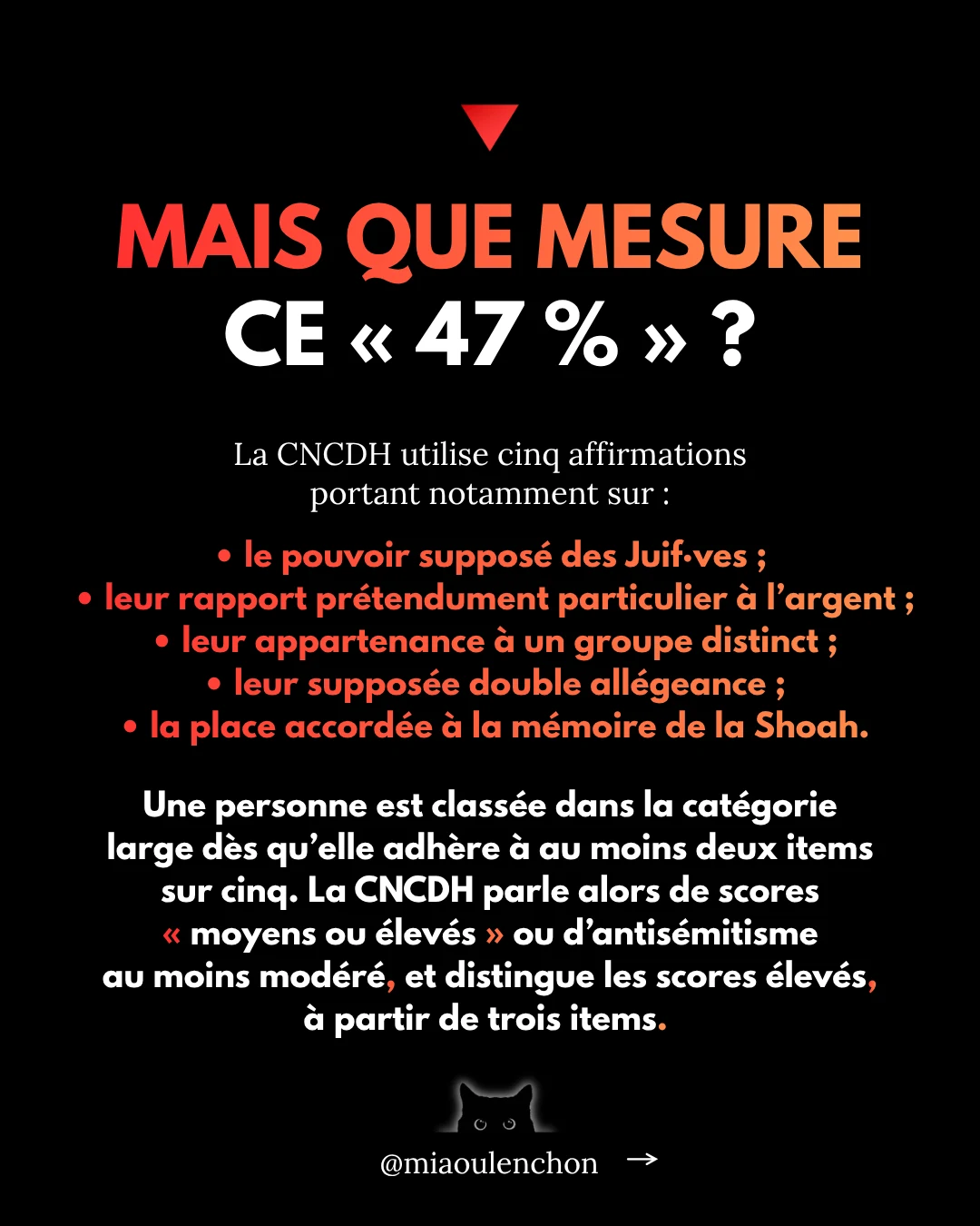 Non, la CNCDH ne dit pas que LFI est antisémite ! — diapositive 4