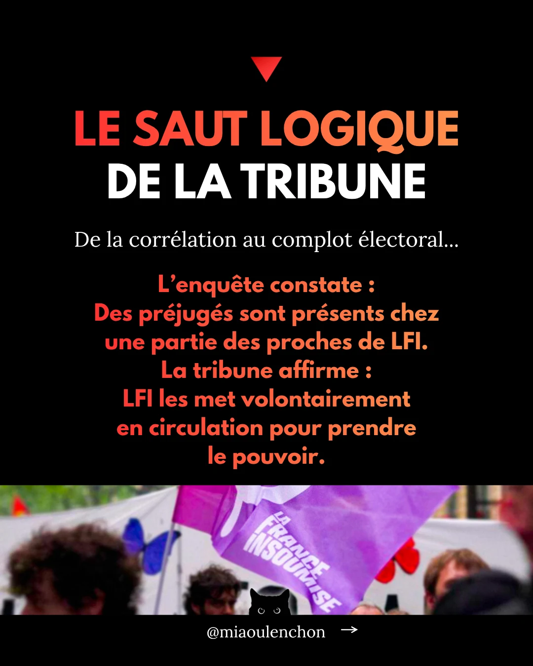 Non, la CNCDH ne dit pas que LFI est antisémite ! — diapositive 7