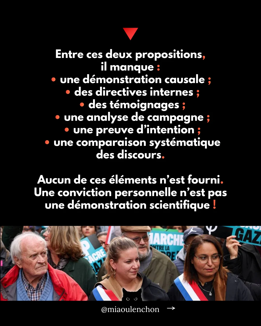Non, la CNCDH ne dit pas que LFI est antisémite ! — diapositive 8